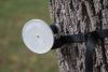 80 mm Reflektor mit Gurt-Flex befestigt